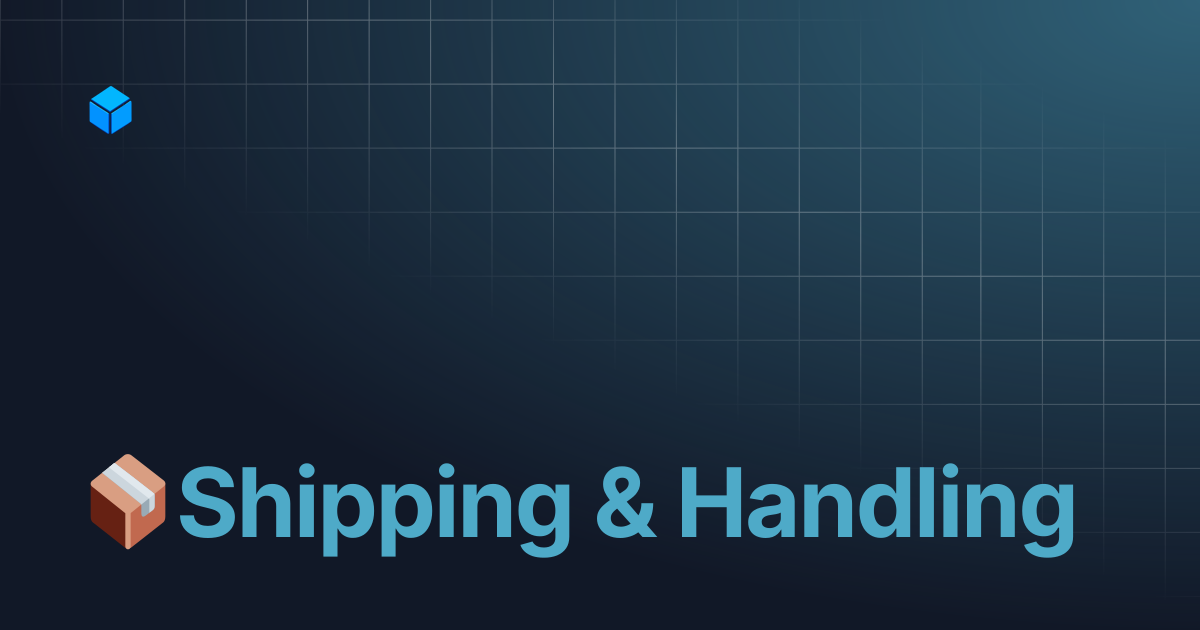 📦Shipping & Handling | BlockDag Network